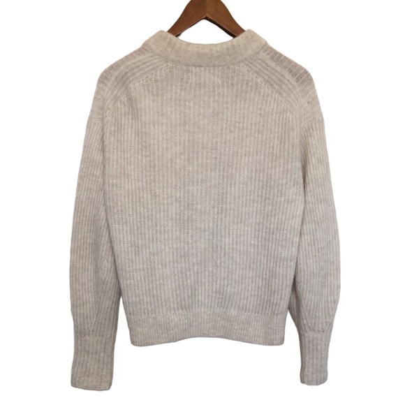 Everlane The Cropped Alpaca Cardigan - Picture 7 of 9